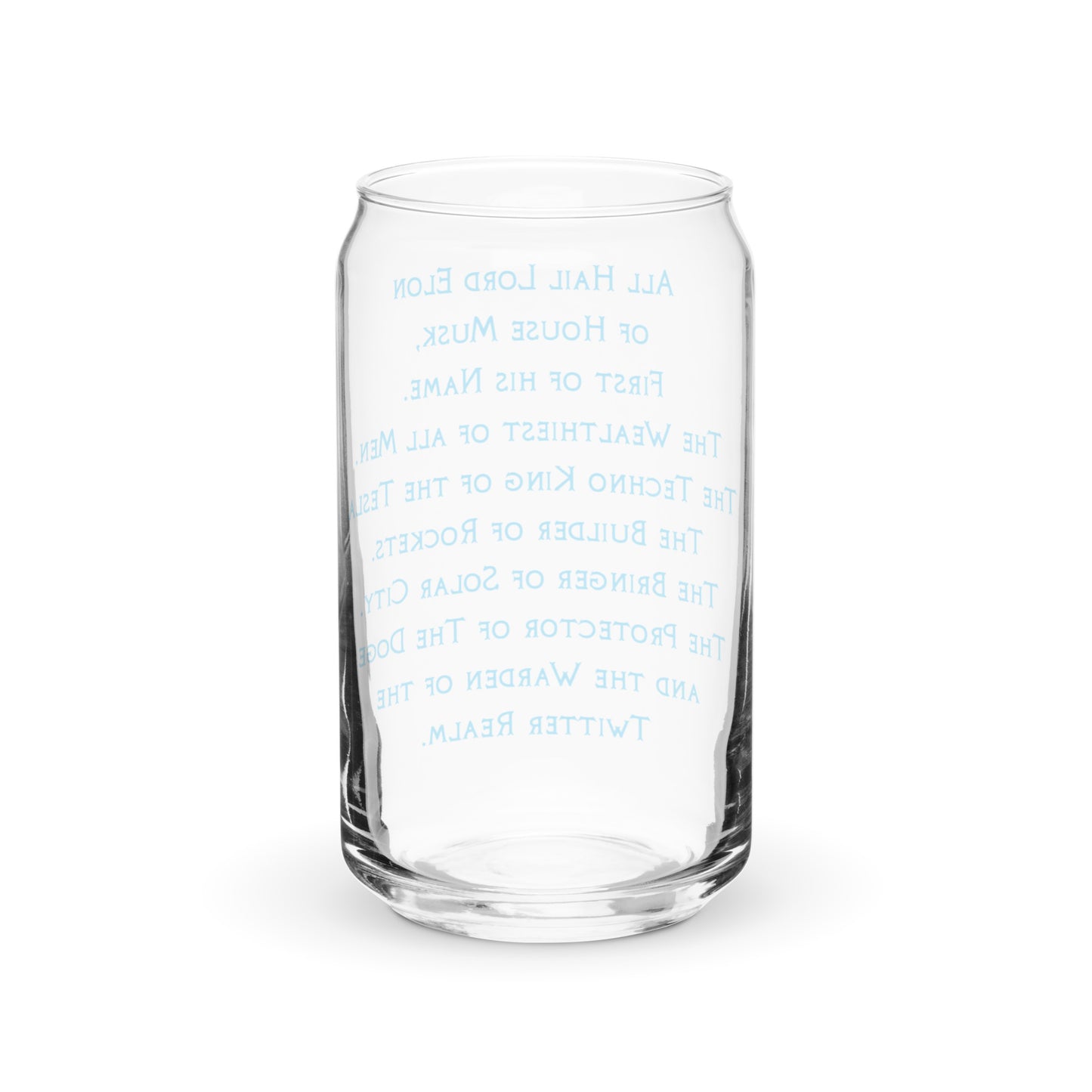 Can-Shaped 16oz Glass