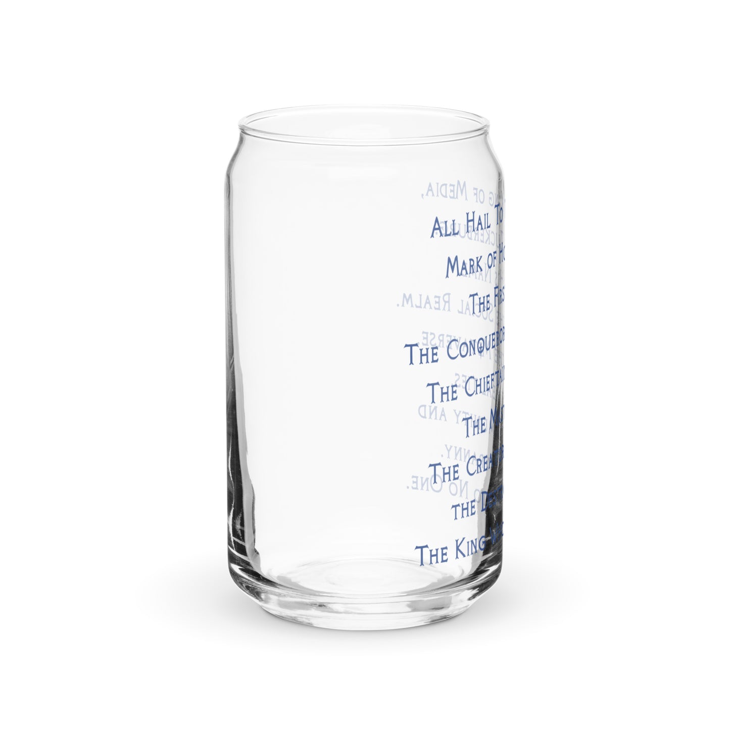 Can-Shaped 16oz Glass