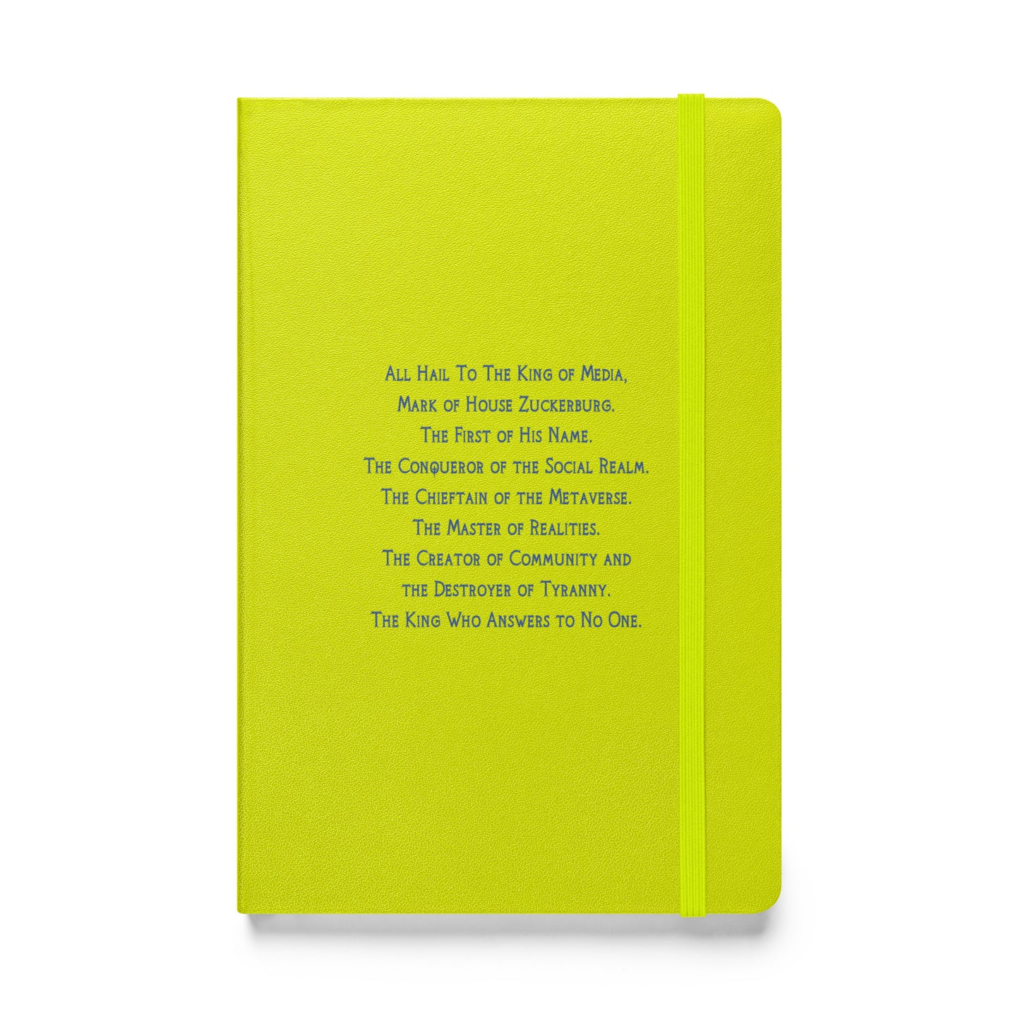 Hardcover Bound Notebook