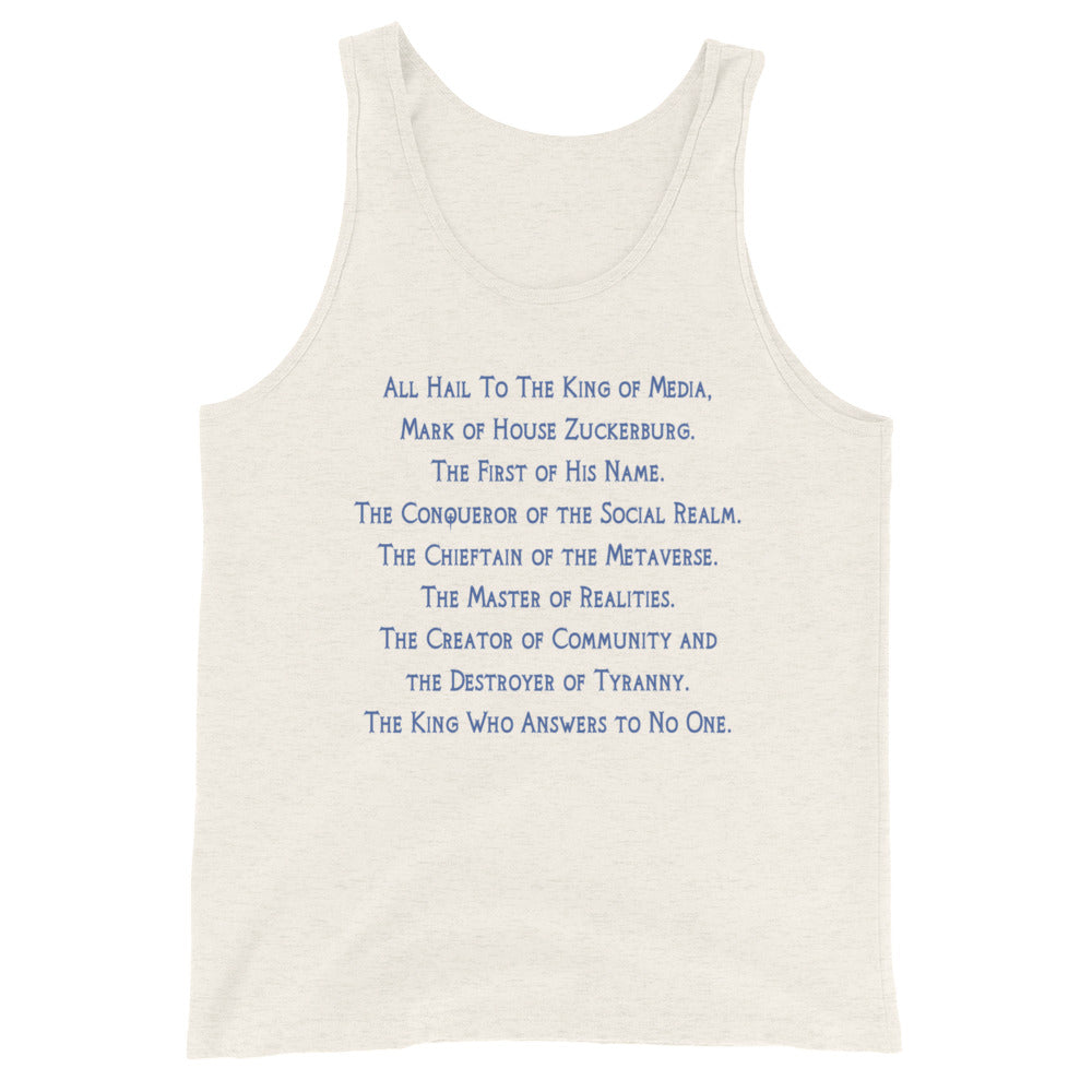 Unisex Tank Top