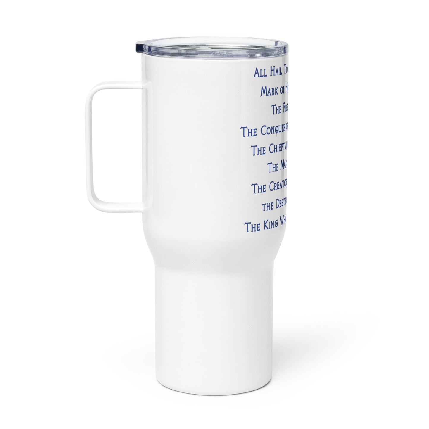 Travel Mug With A Handle