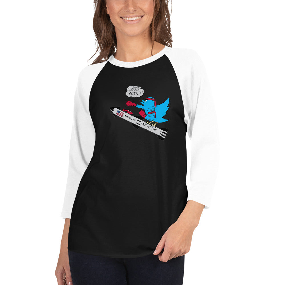 3/4 Sleeve Raglan Shirt