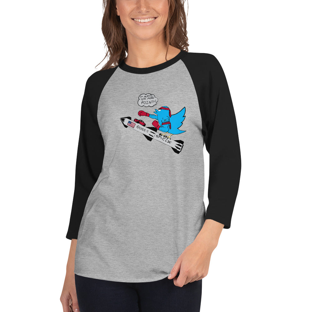 3/4 Sleeve Raglan Shirt