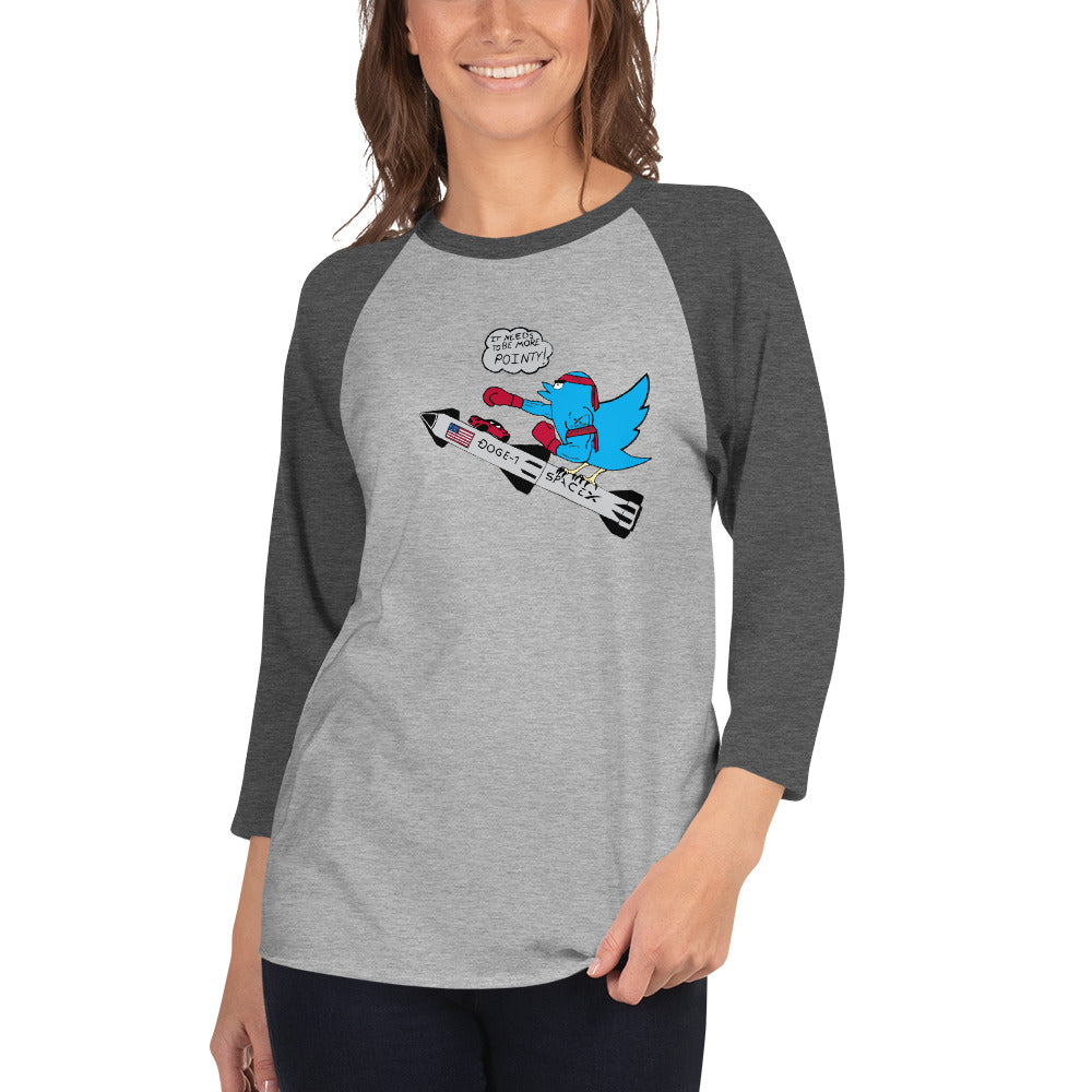 3/4 Sleeve Raglan Shirt