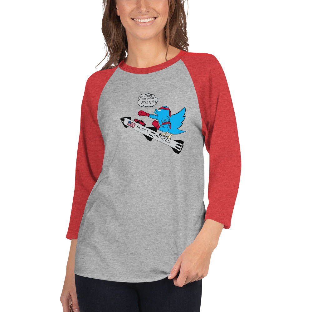 3/4 Sleeve Raglan Shirt