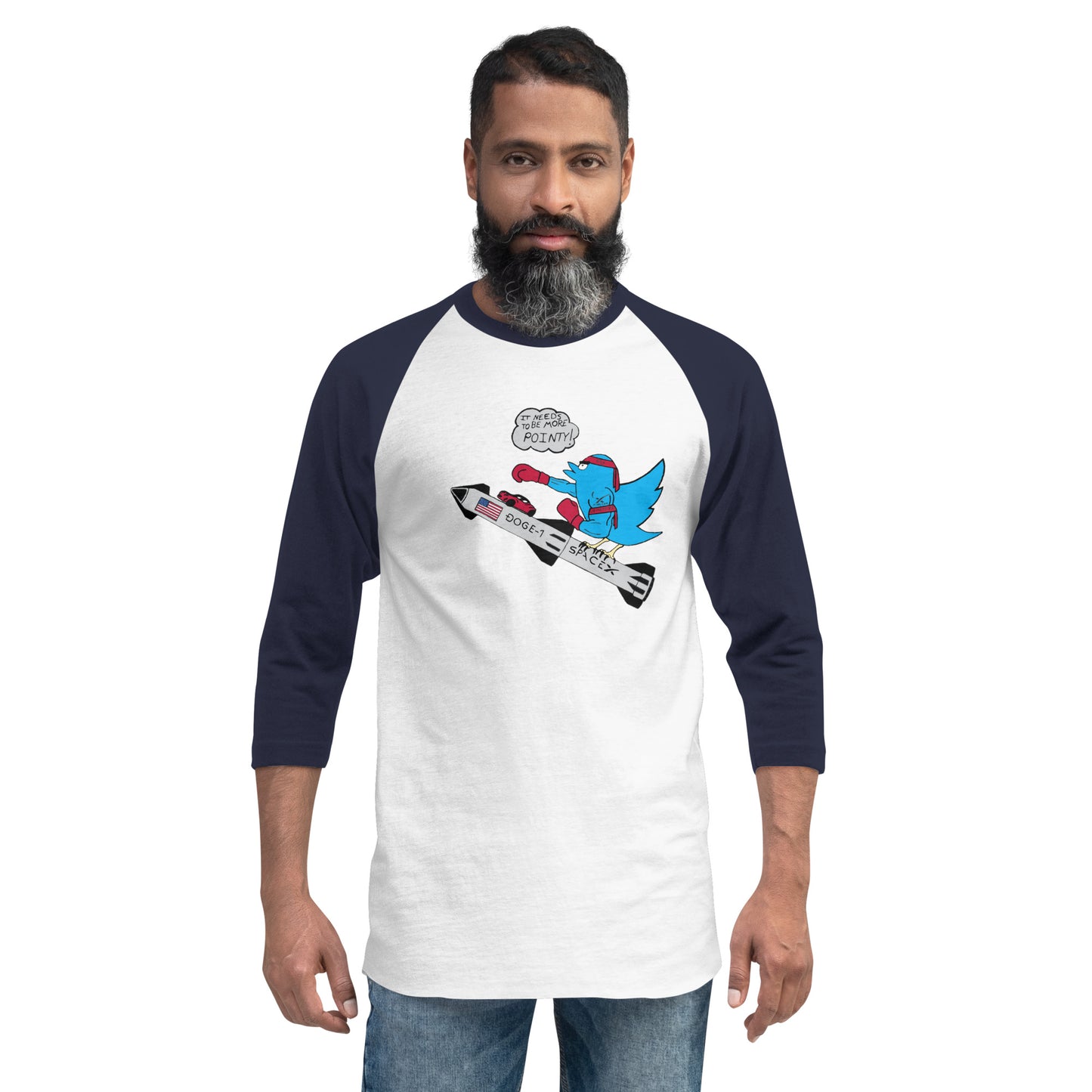3/4 Sleeve Raglan Shirt