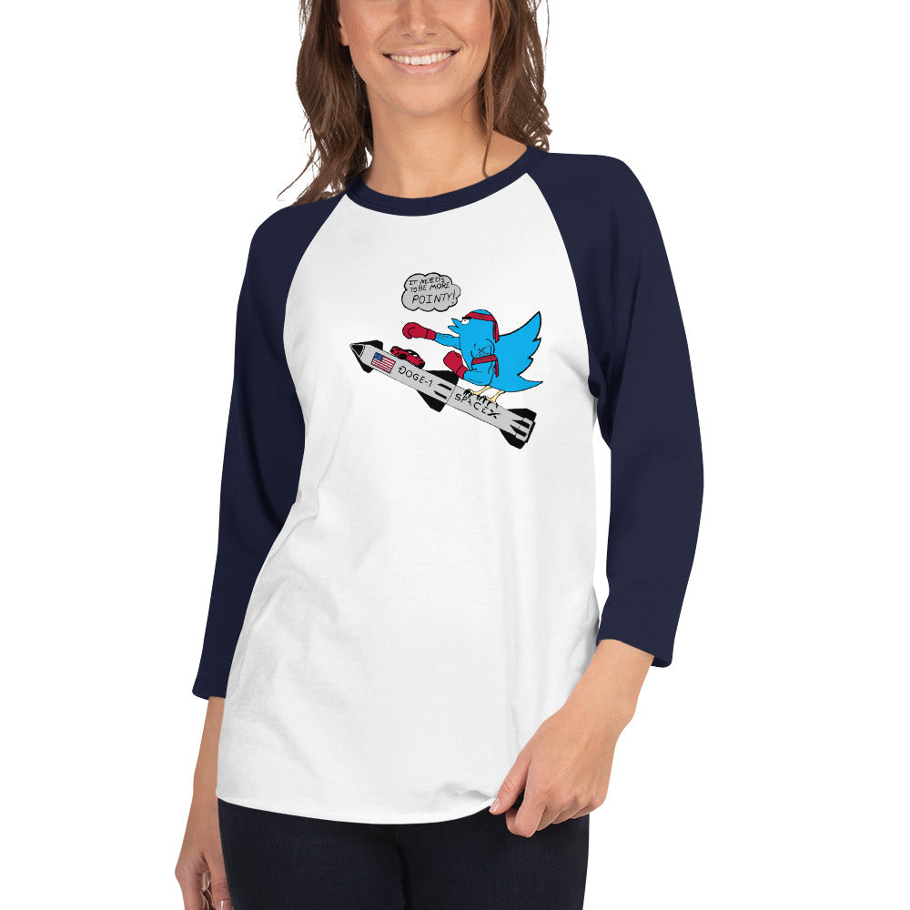 3/4 Sleeve Raglan Shirt