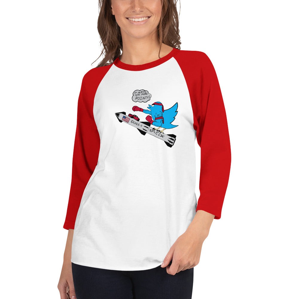 3/4 Sleeve Raglan Shirt