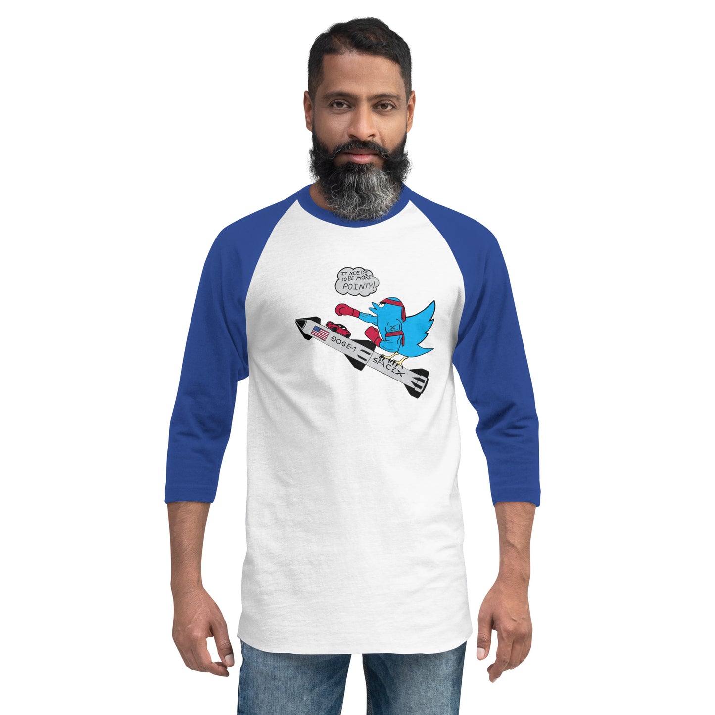 3/4 Sleeve Raglan Shirt