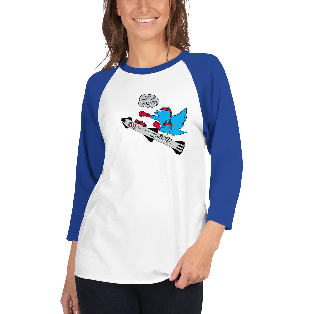 3/4 Sleeve Raglan Shirt