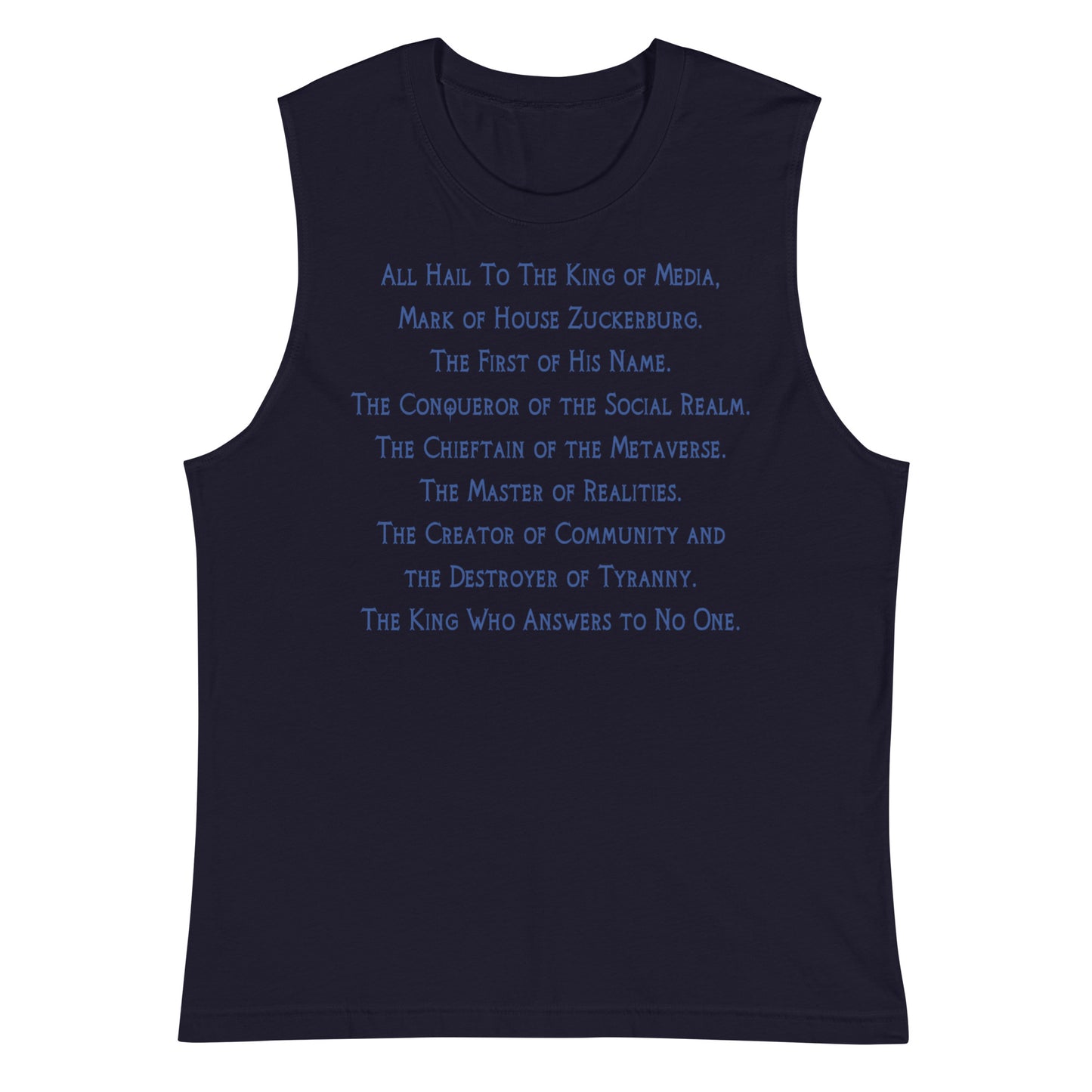 Unisex Muscle Shirt