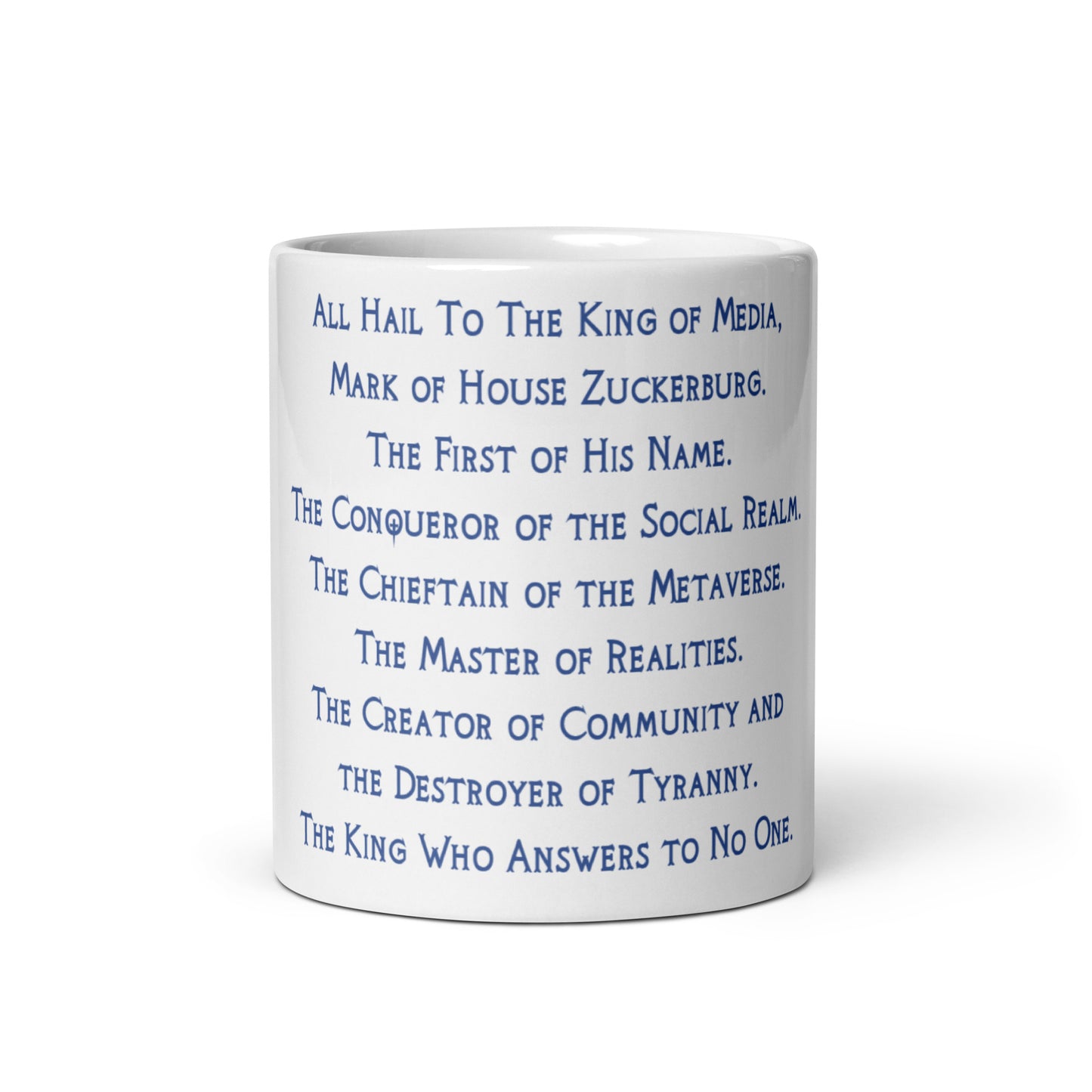 White Glossy Mug