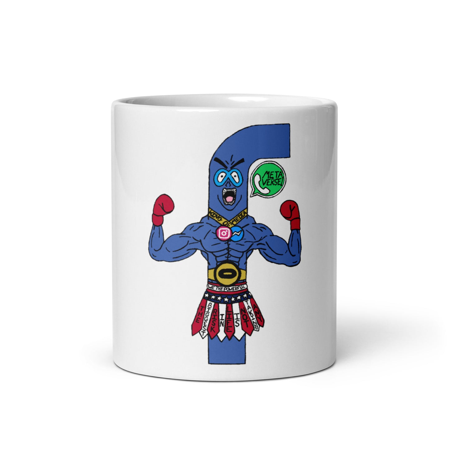 White Glossy Mug