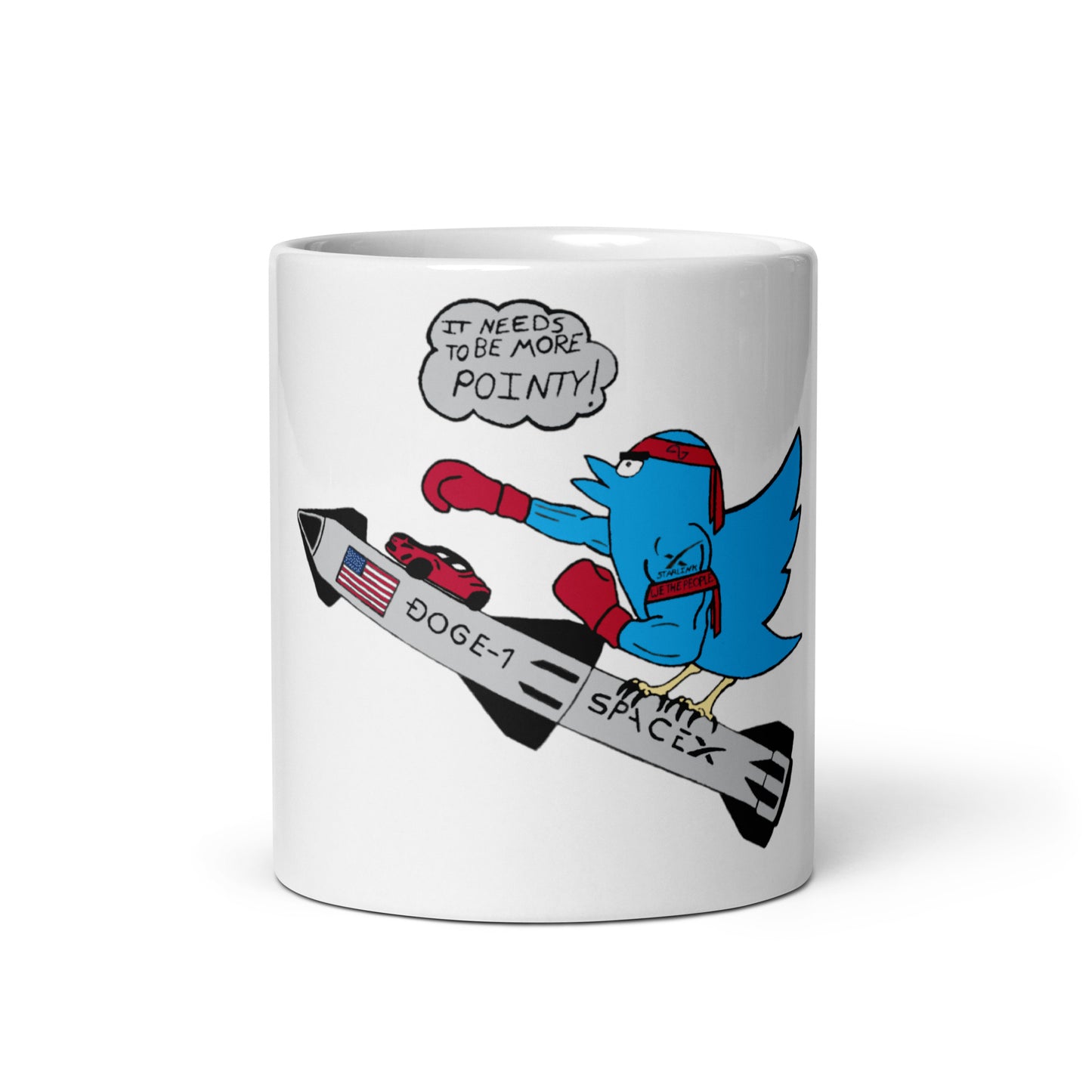 White Glossy Mug