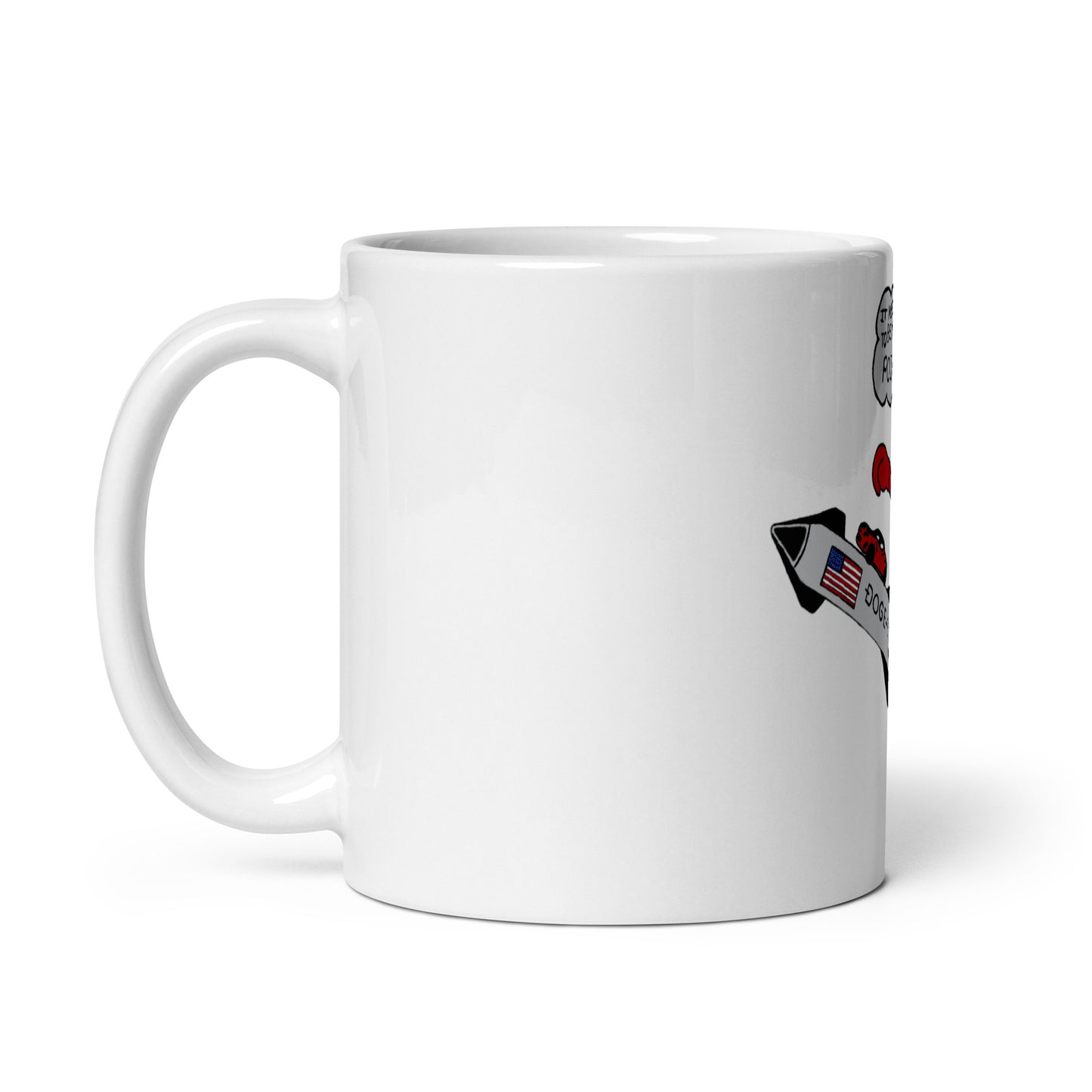 White Glossy Mug