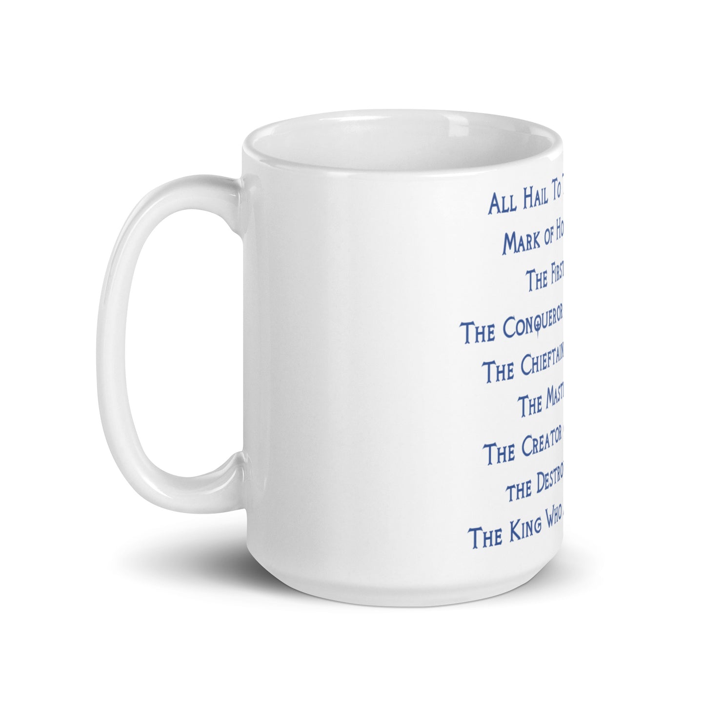 White Glossy Mug