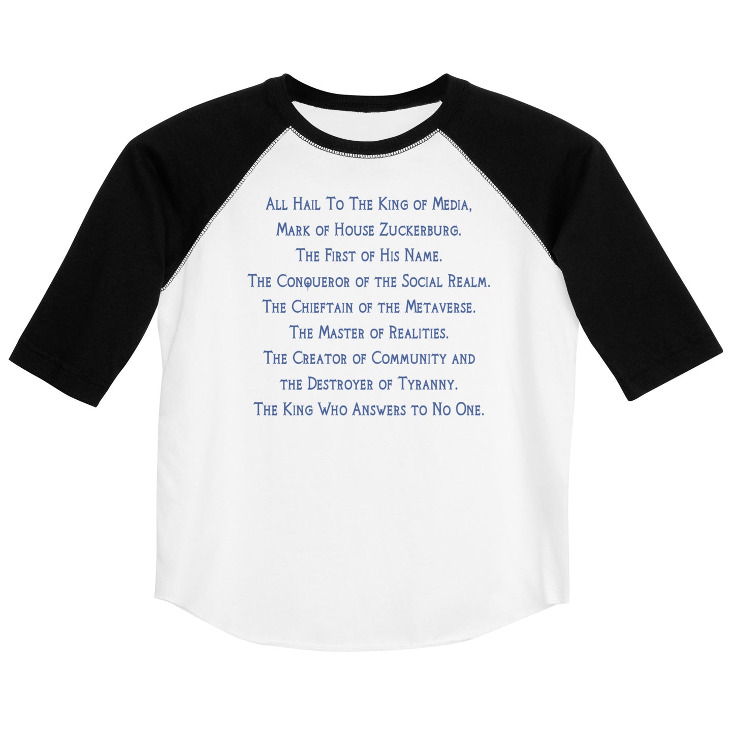 Youth Baseball Shirt