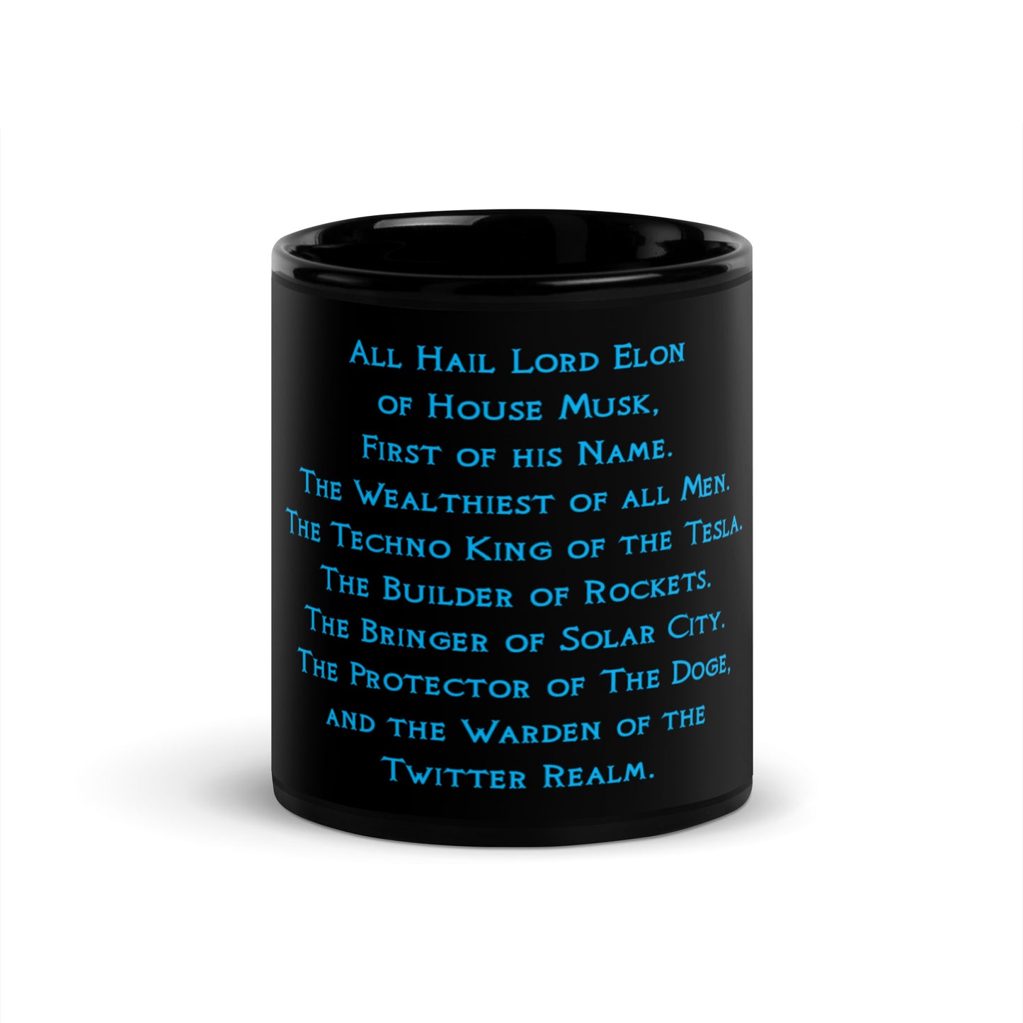 Black Glossy Mug