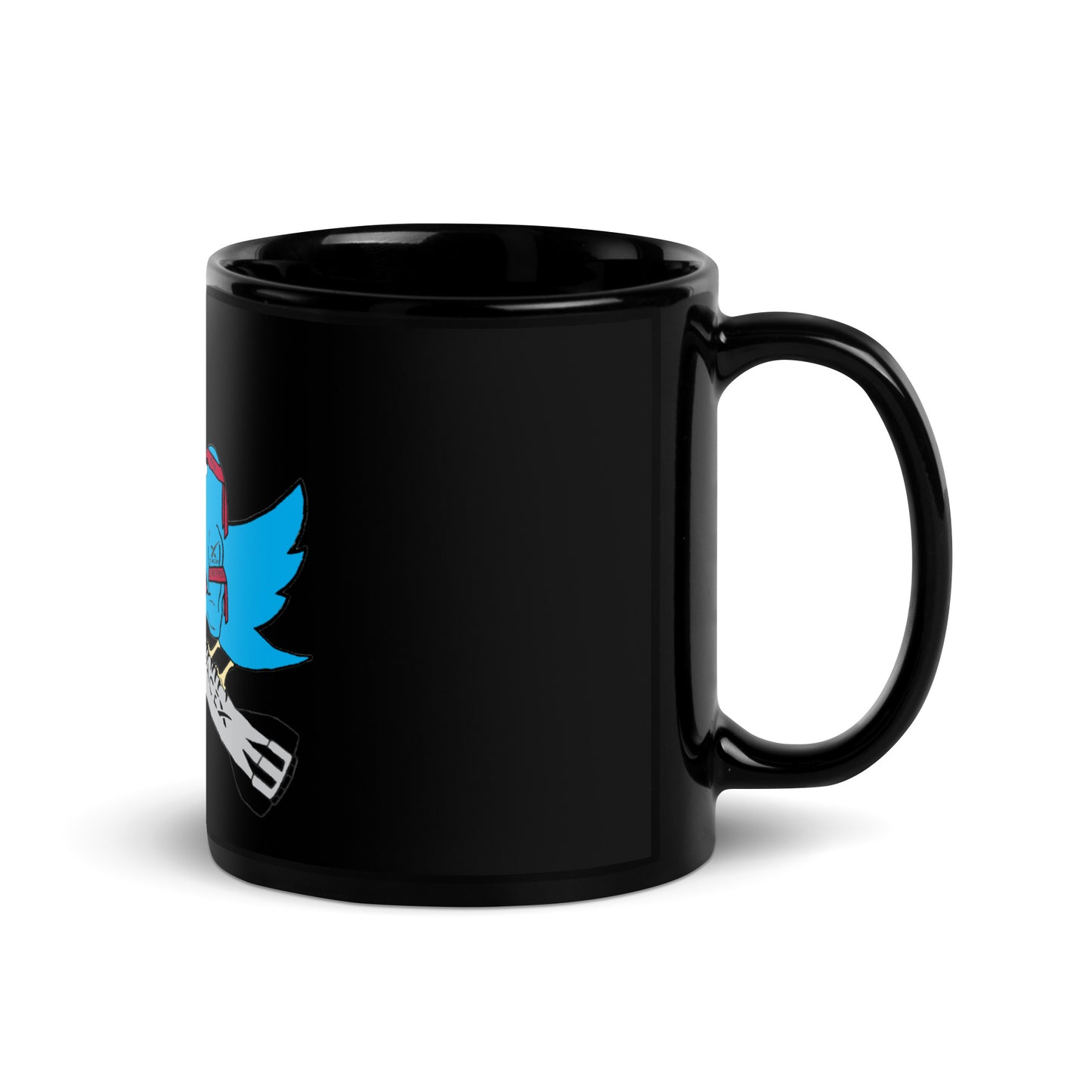 Black Glossy Mug