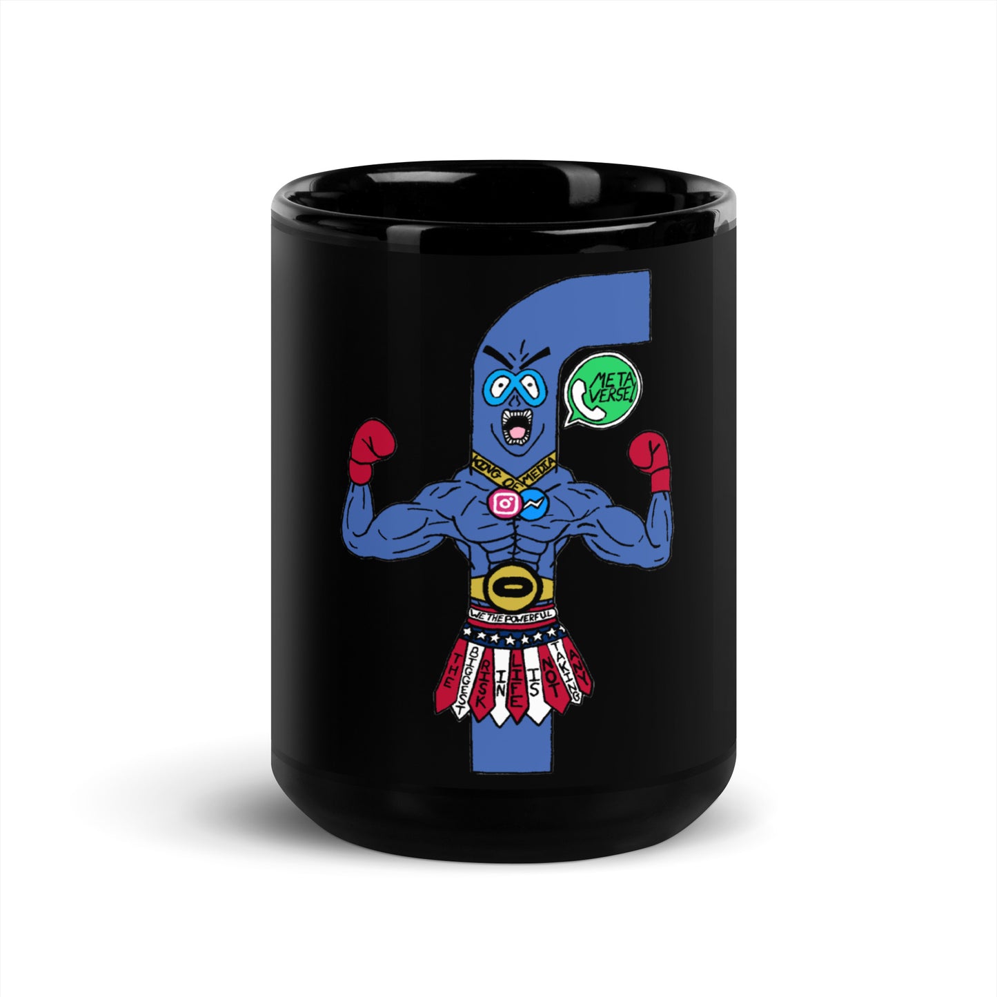 Black Glossy Mug