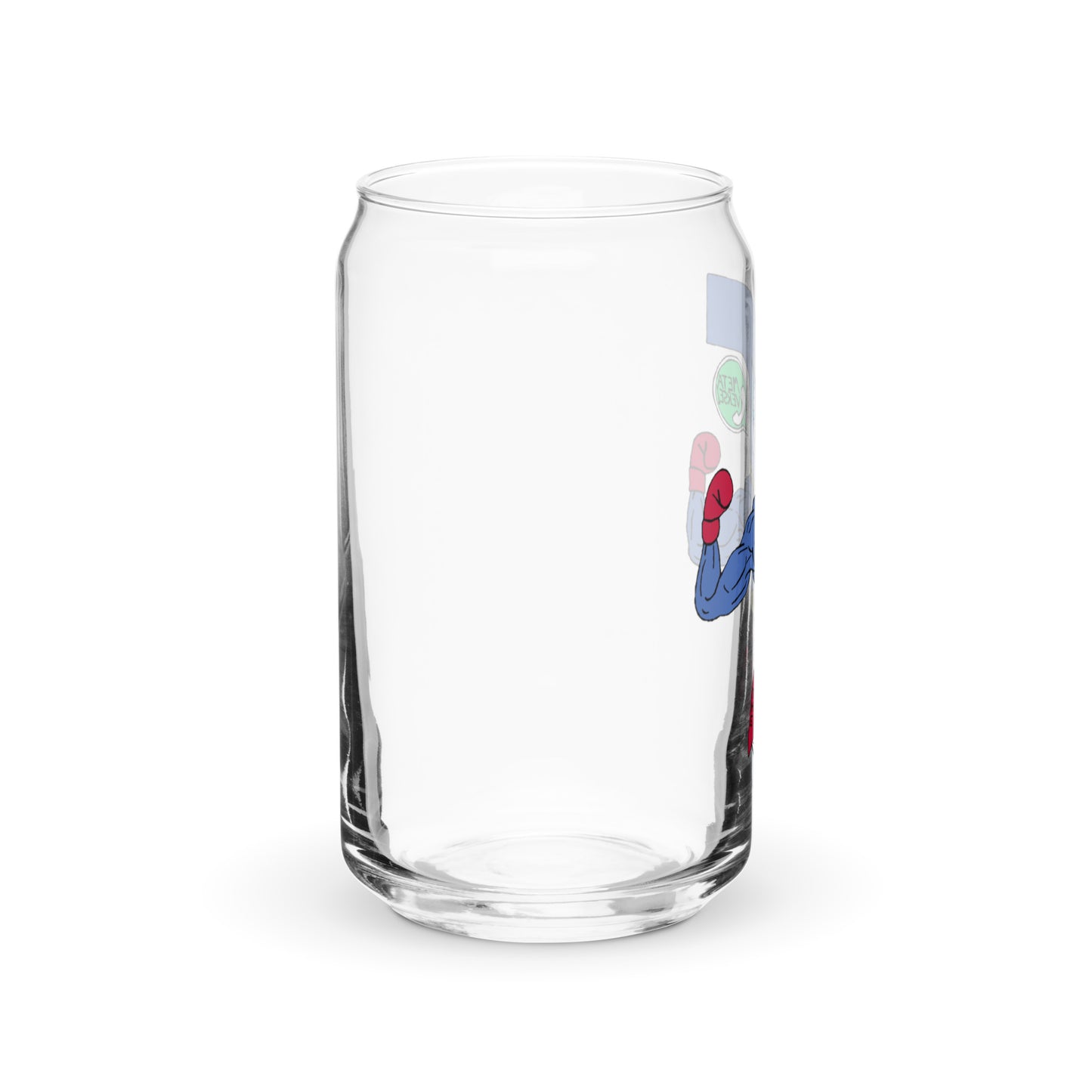 Can-Shaped 16oz Glass