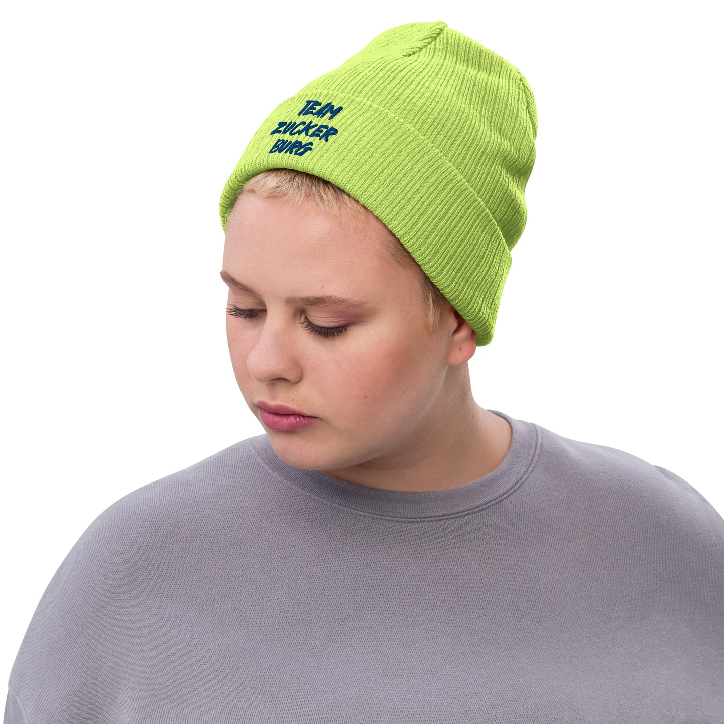 Ribbed Knit Beanie