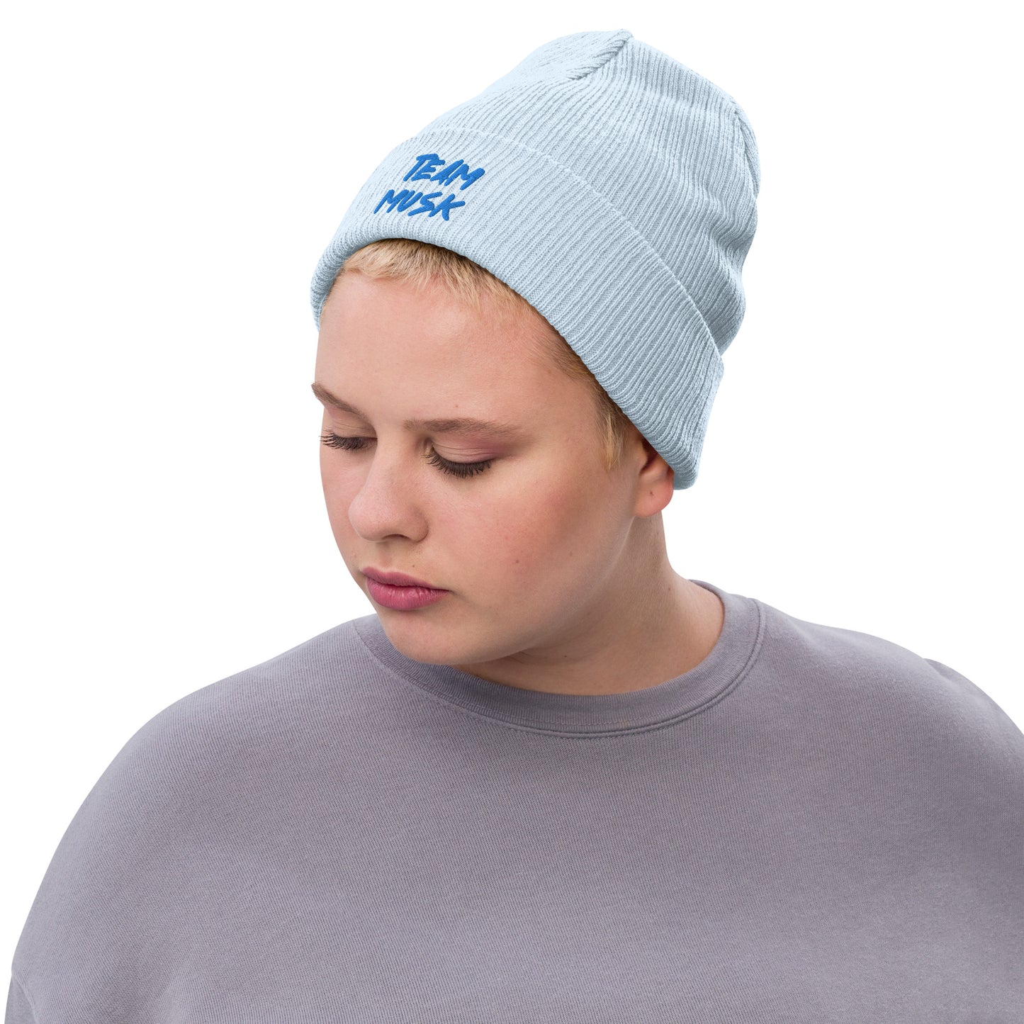 Ribbed Knit Beanie