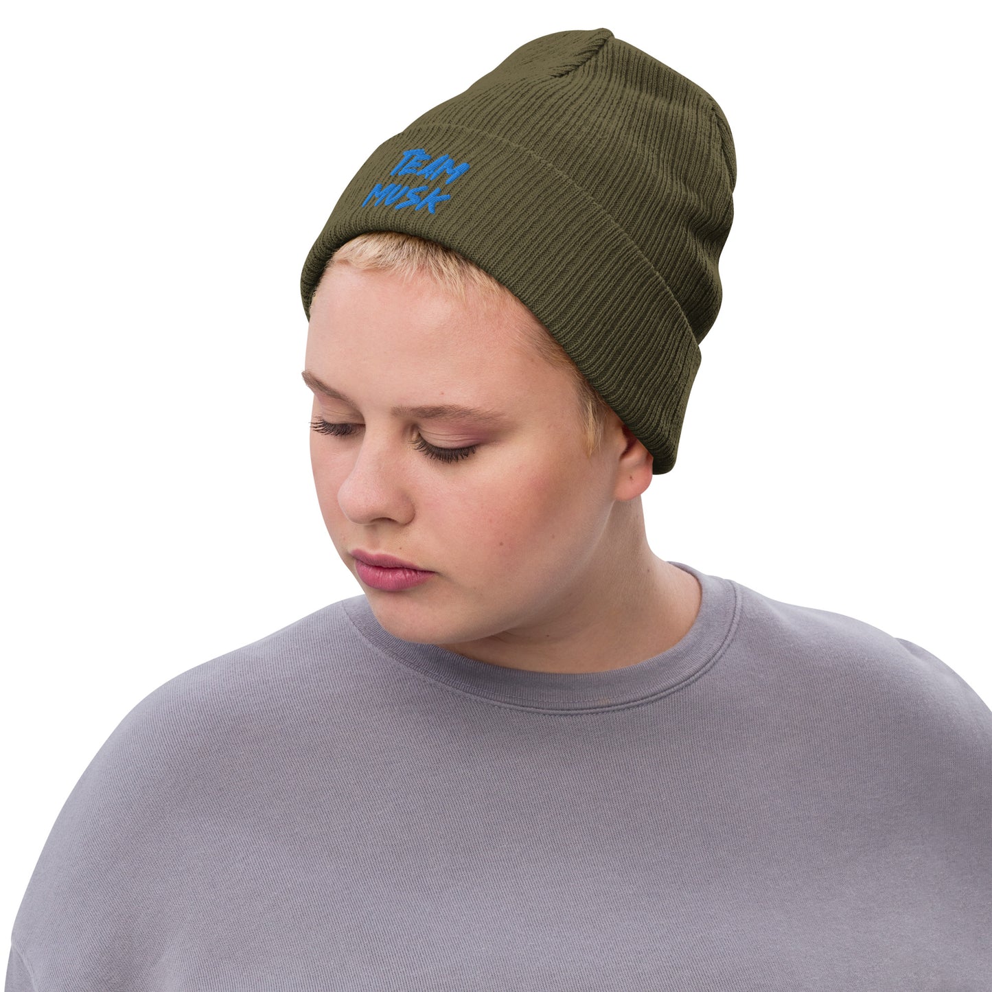 Ribbed Knit Beanie