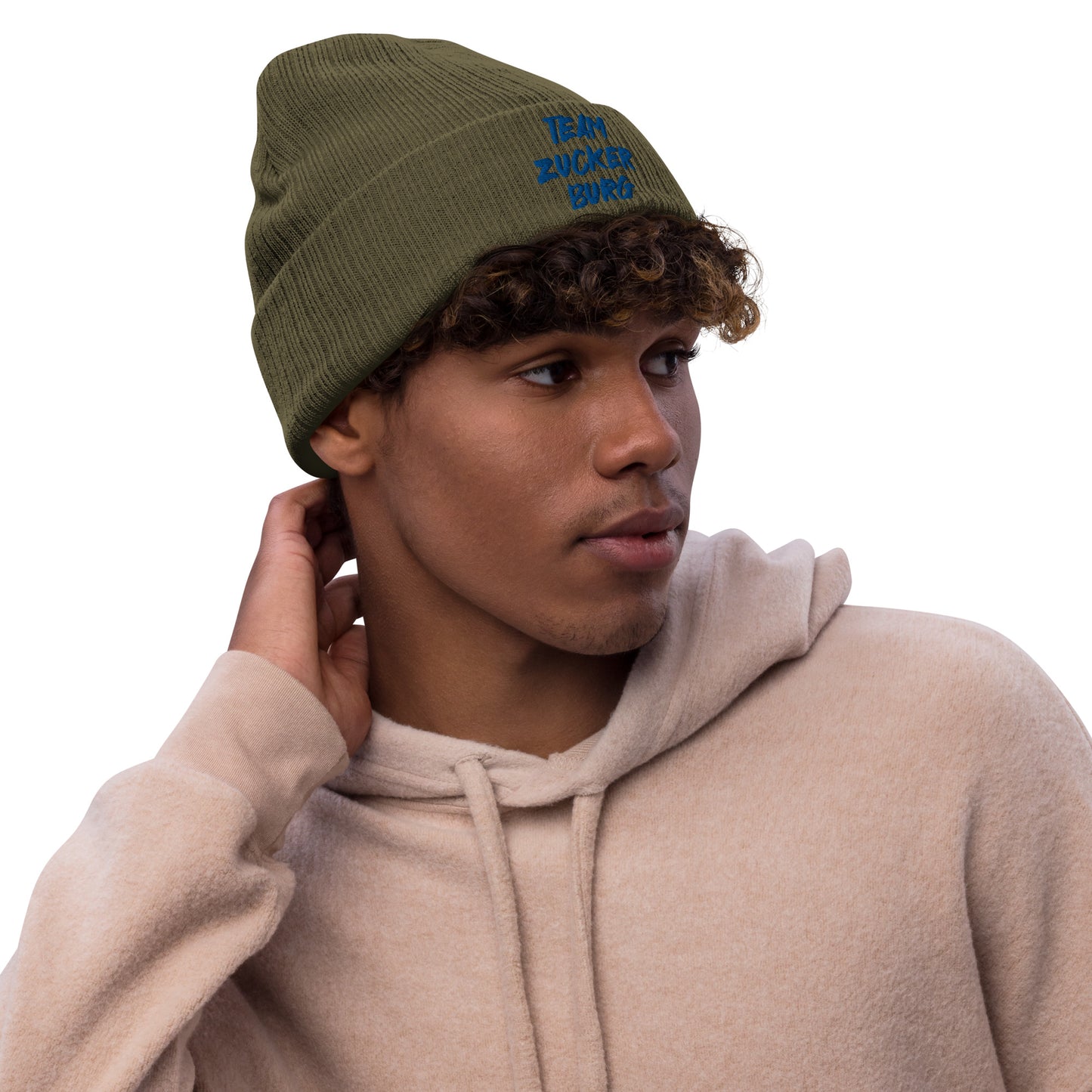 Ribbed Knit Beanie