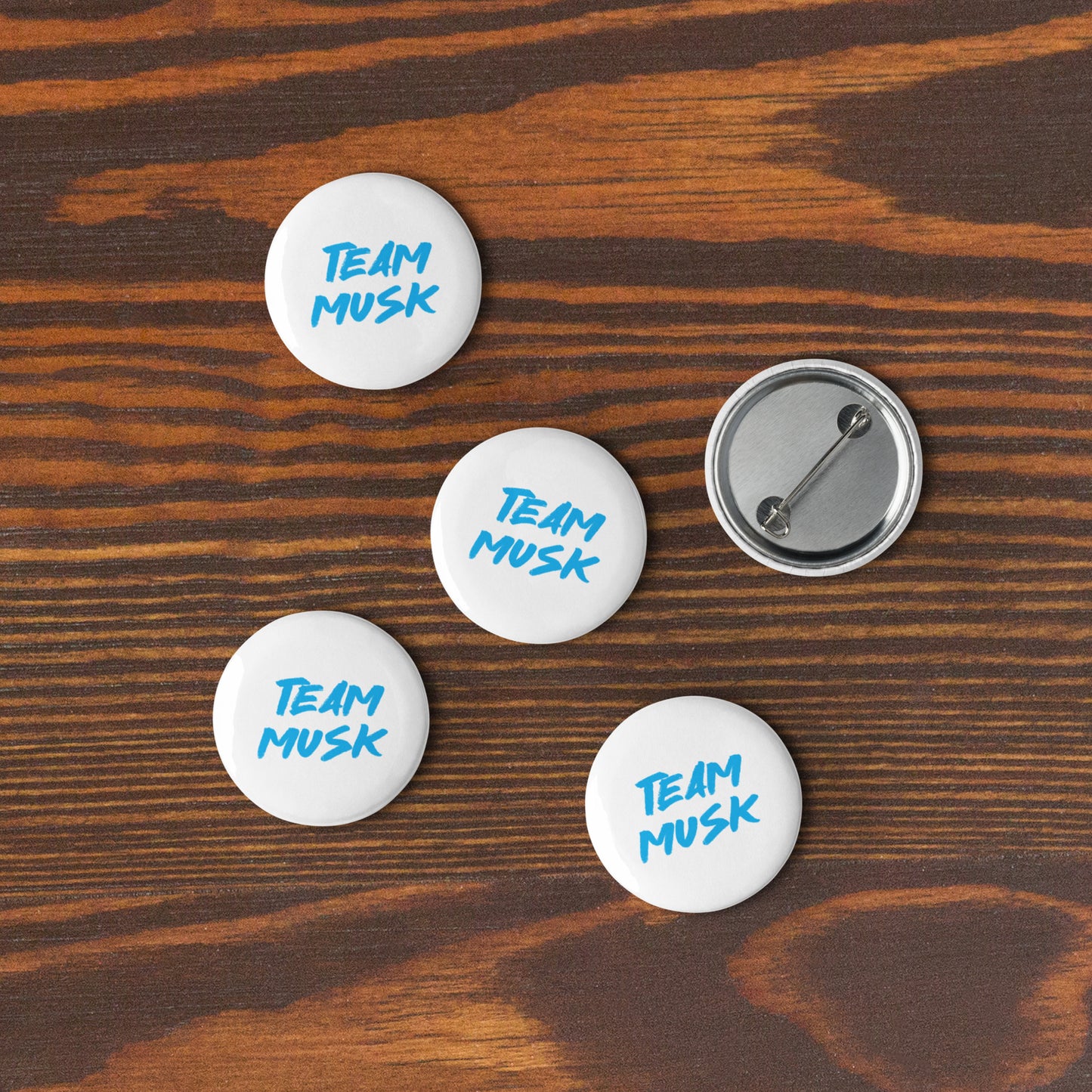 Set of 5 Pin Buttons