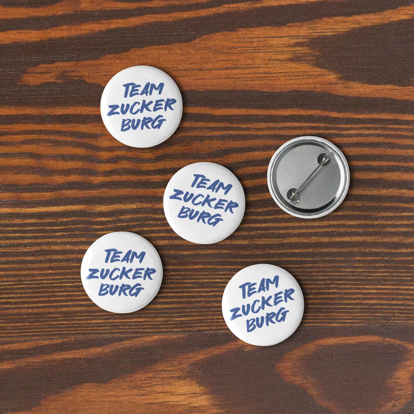 Set of 5 Pin buttons