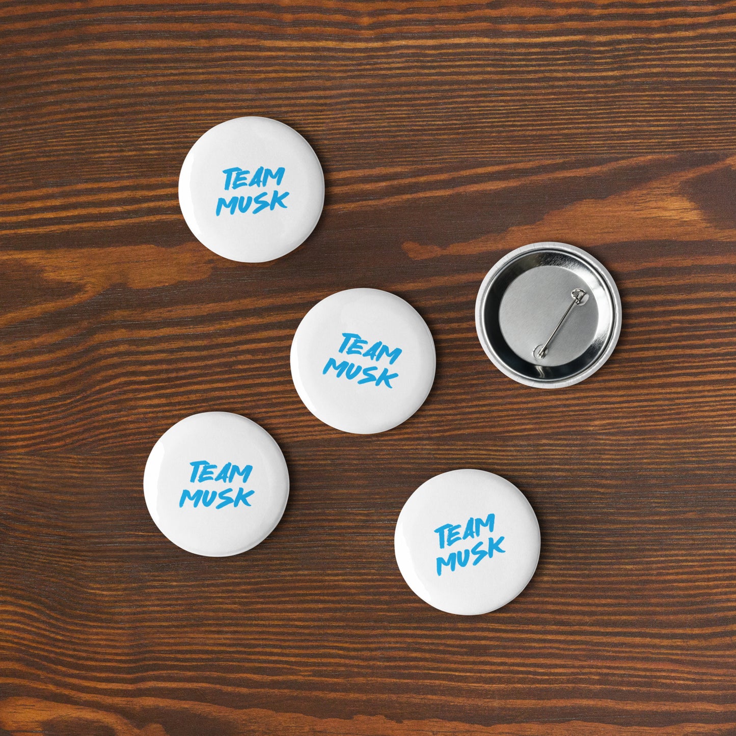 Set of 5 Pin Buttons