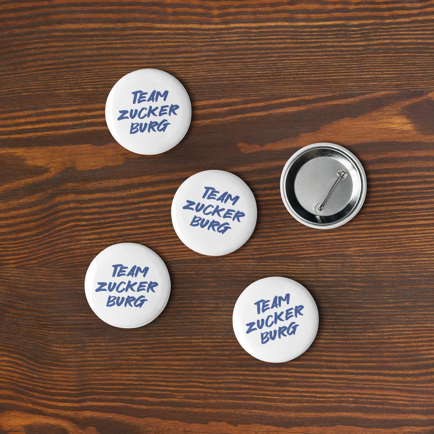 Set of 5 Pin buttons