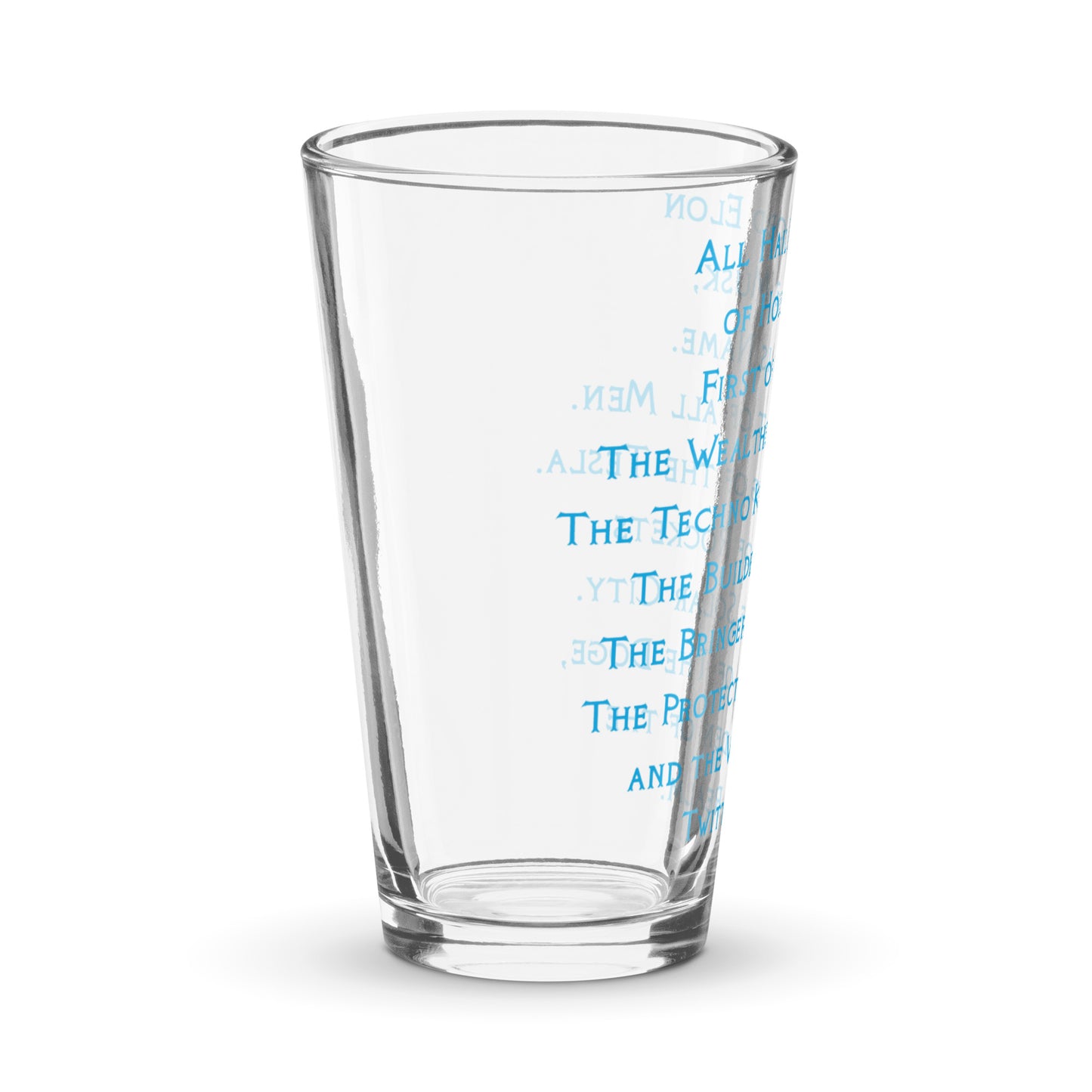 Shaker Pint Glass