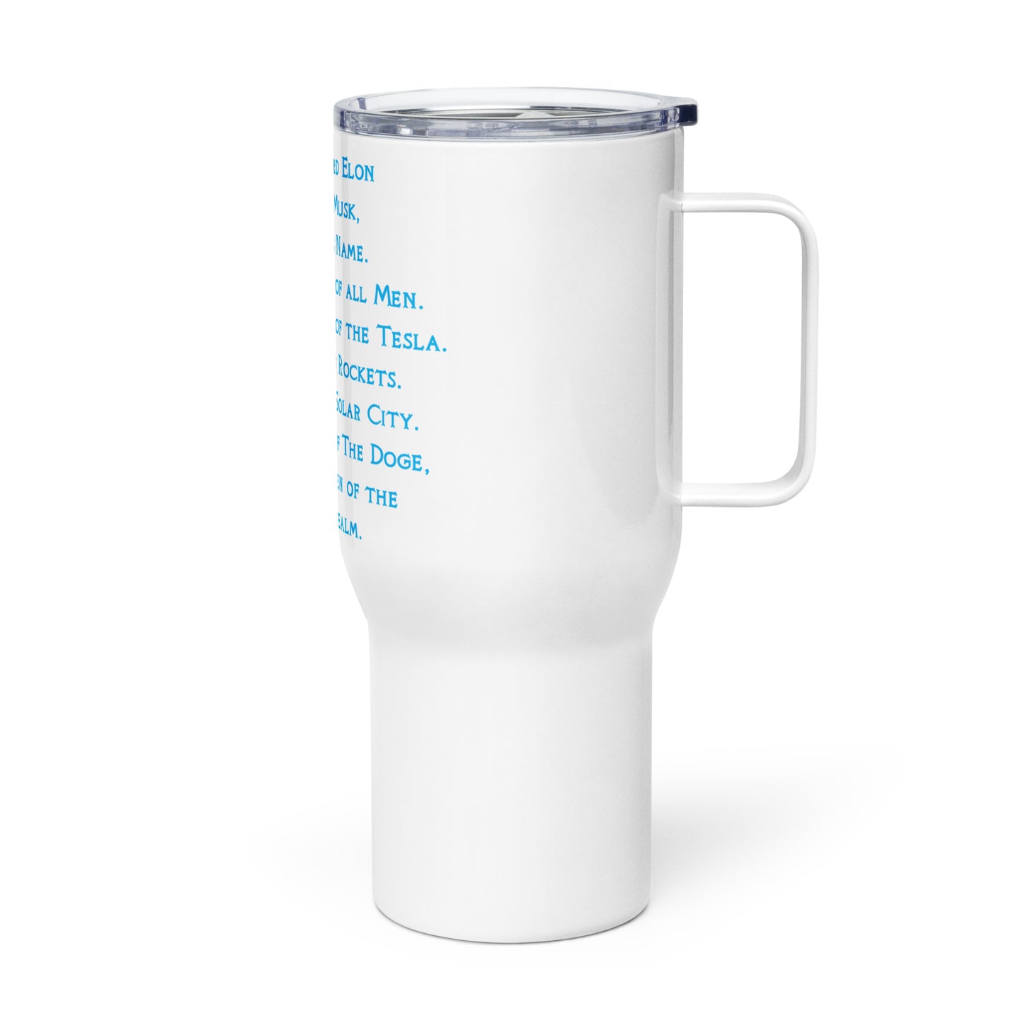 Travel Mug With A Handle