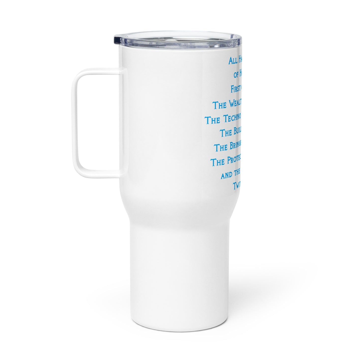 Travel Mug With A Handle