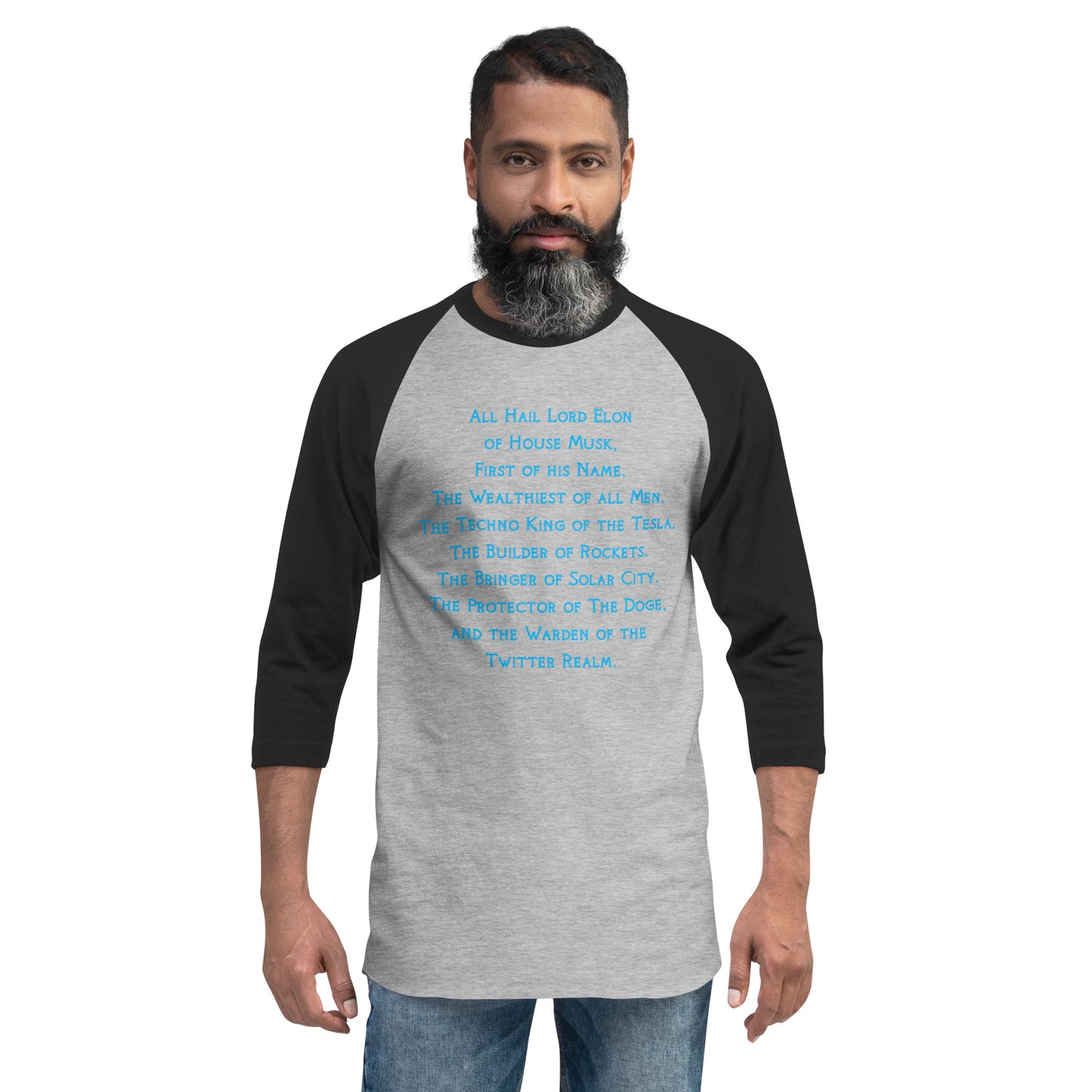 3/4 Sleeve Raglan Shirt