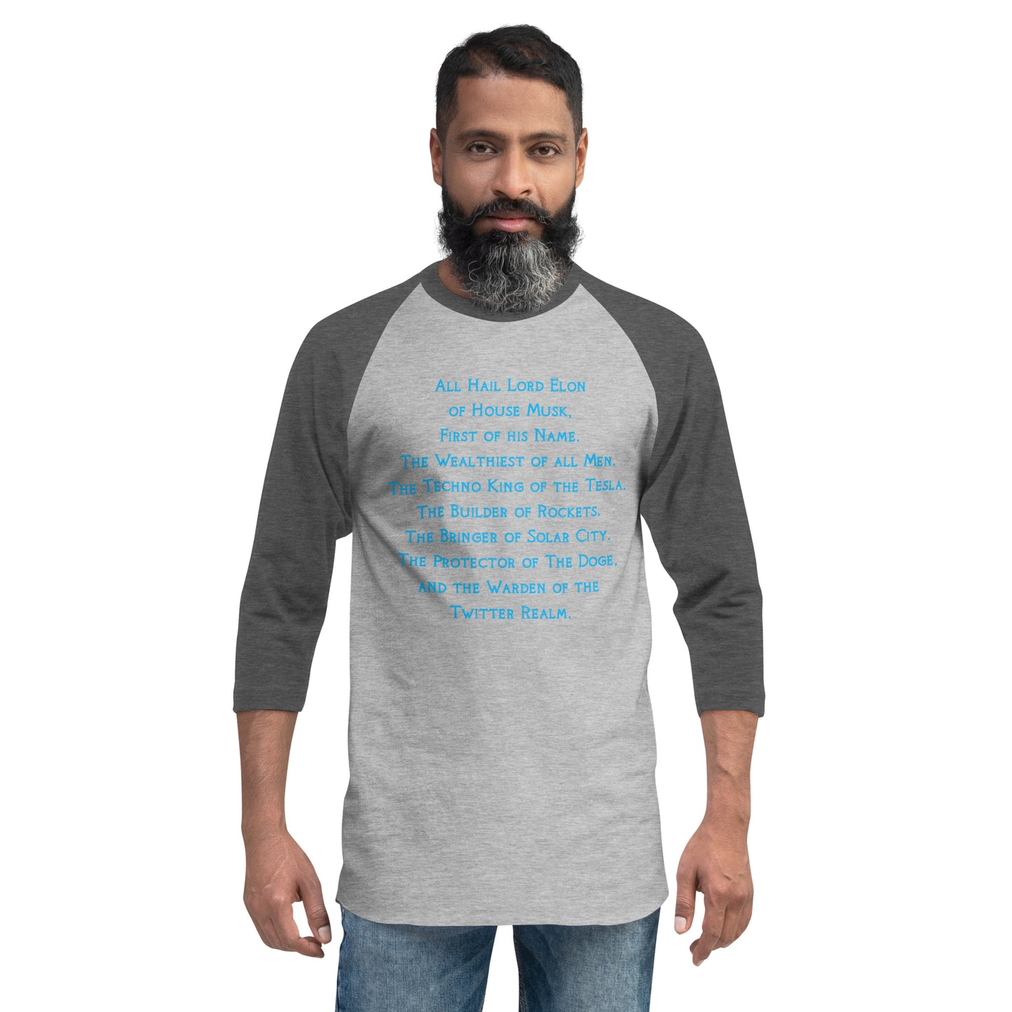 3/4 Sleeve Raglan Shirt