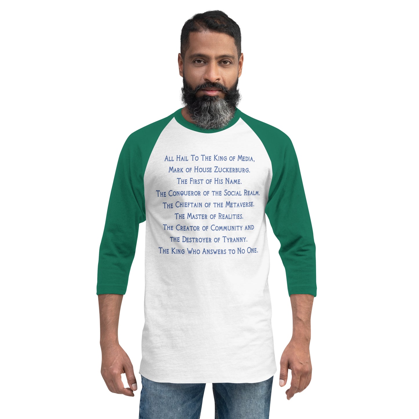 3/4 Sleeve Raglan Shirt