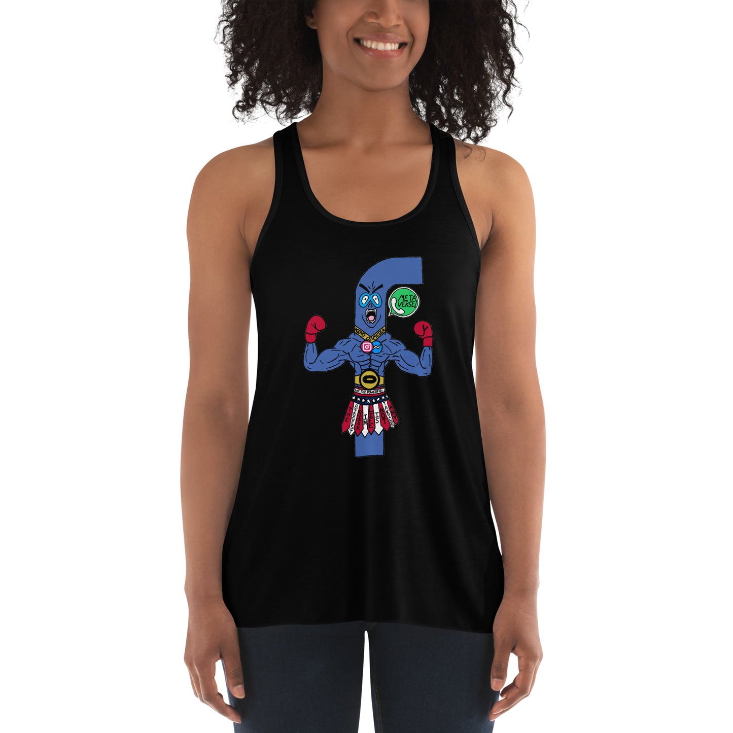 Women's Flowy Racerback Tank