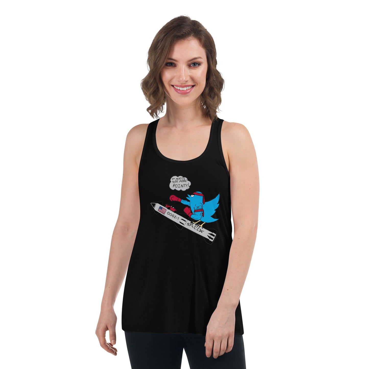 Women's Flowy Racerback Tank