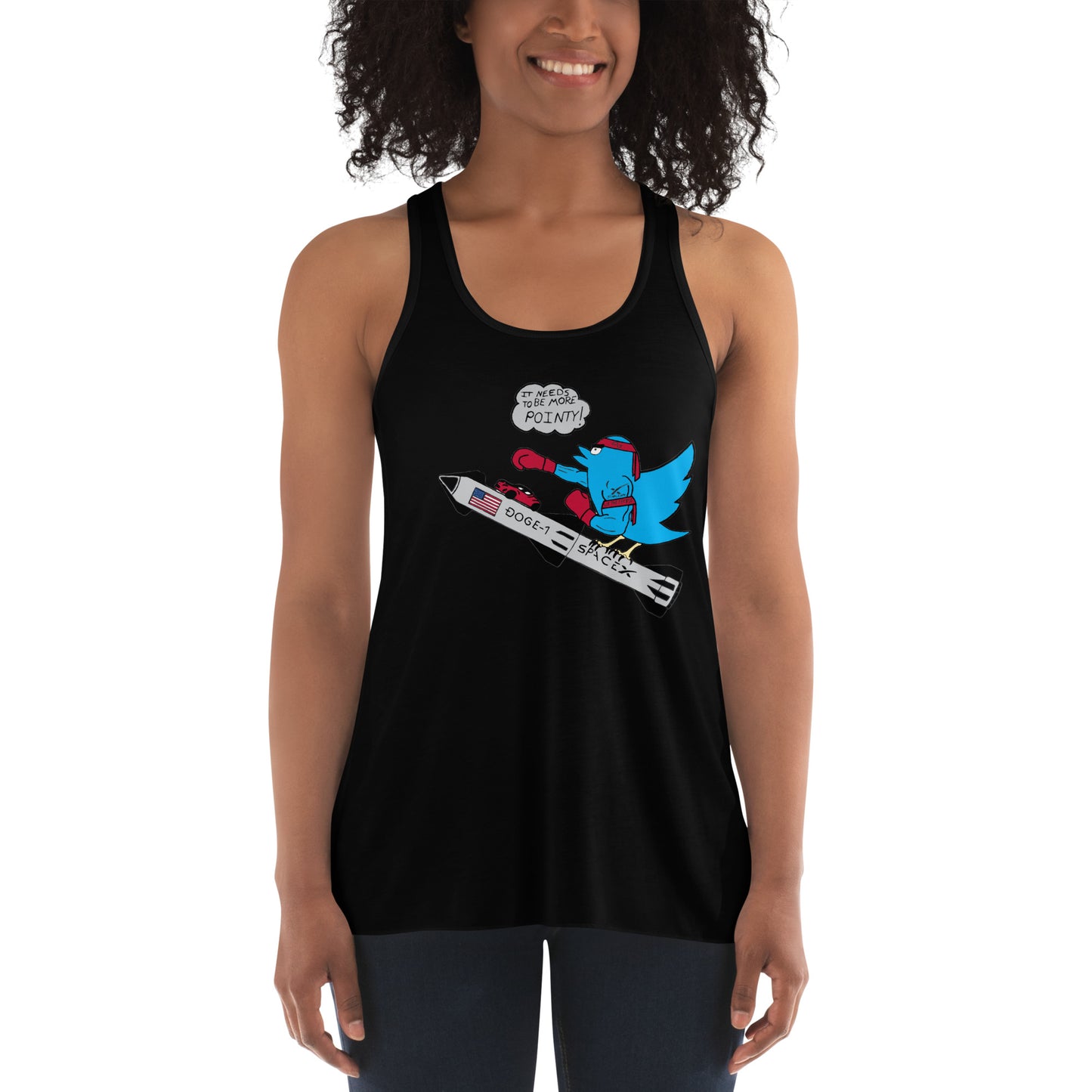 Women's Flowy Racerback Tank