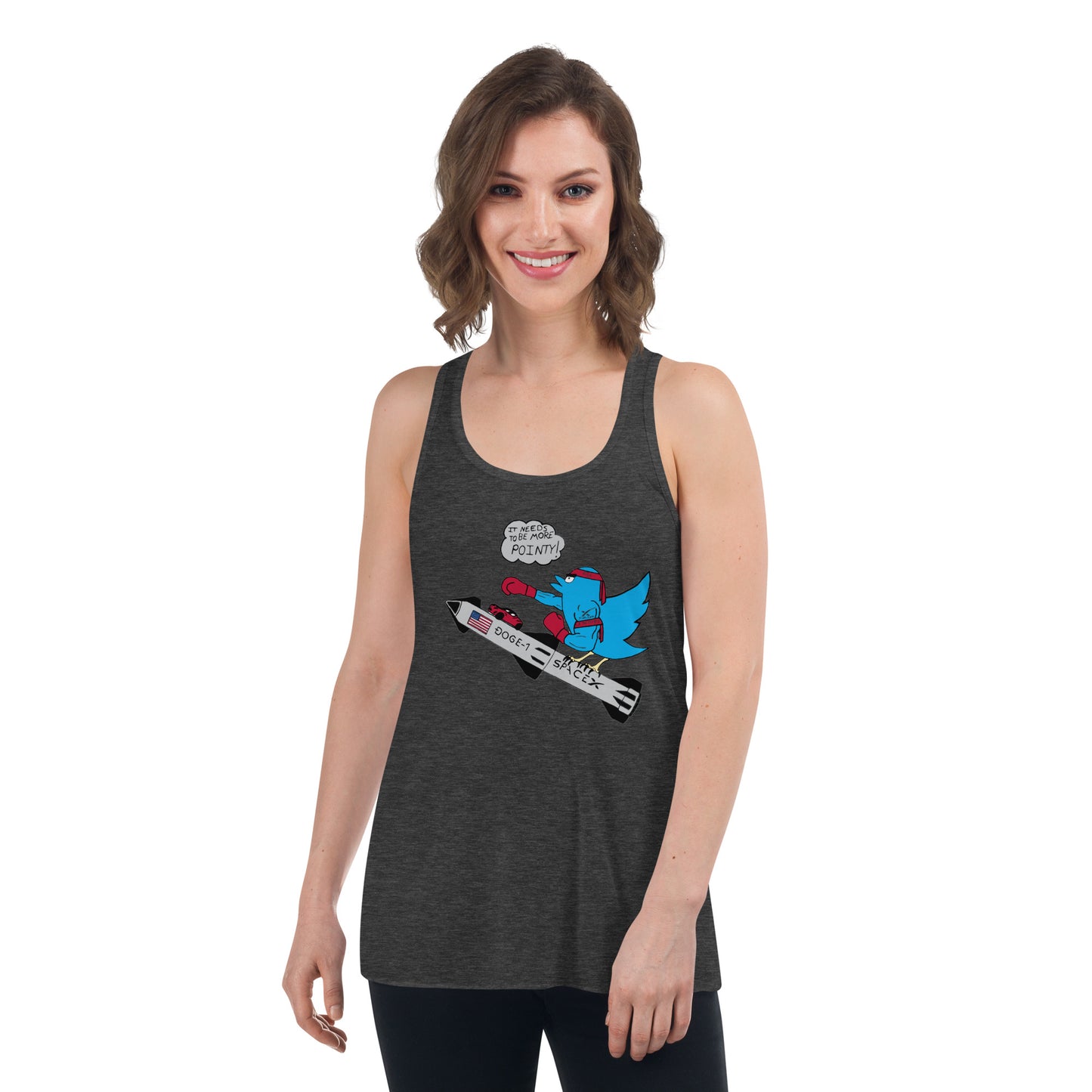 Women's Flowy Racerback Tank