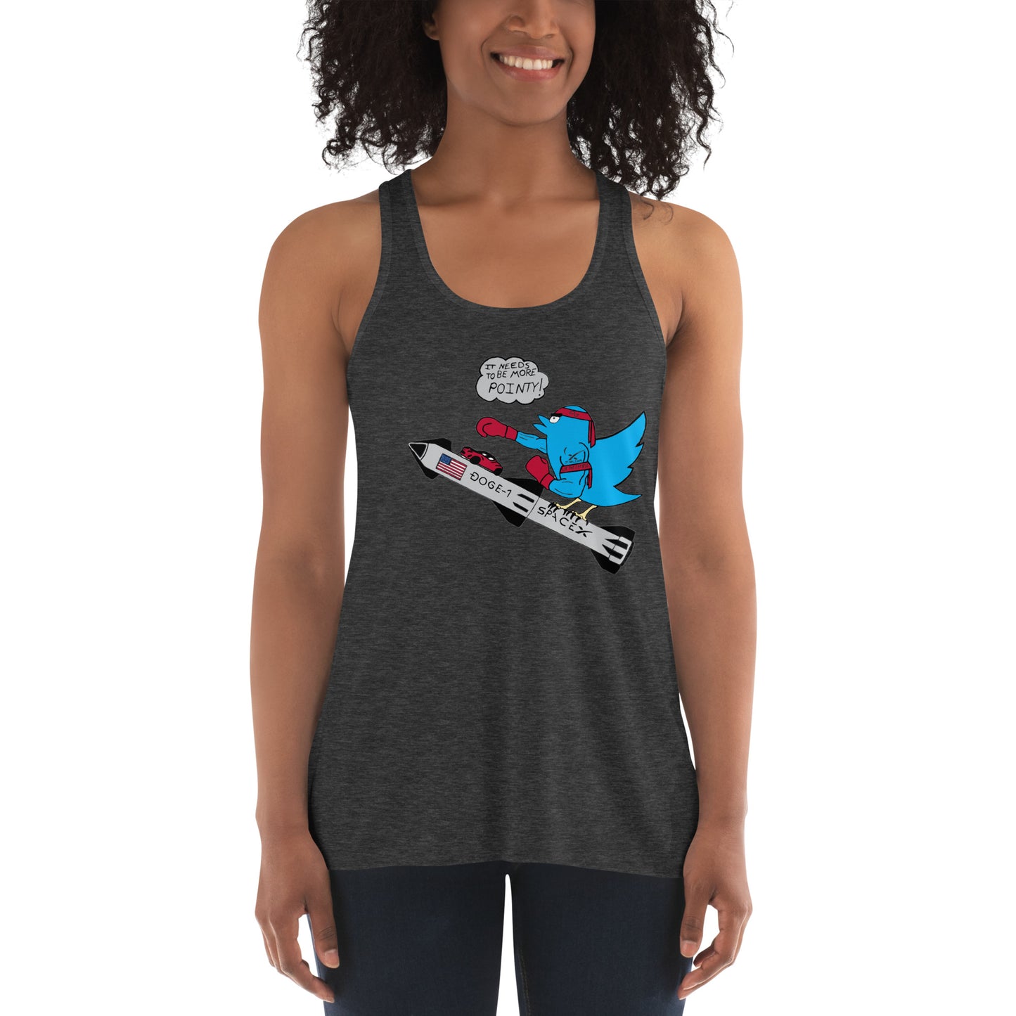 Women's Flowy Racerback Tank