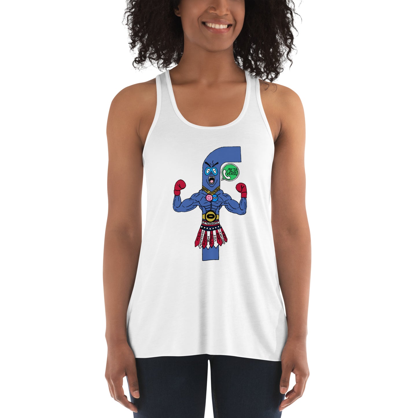 Women's Flowy Racerback Tank