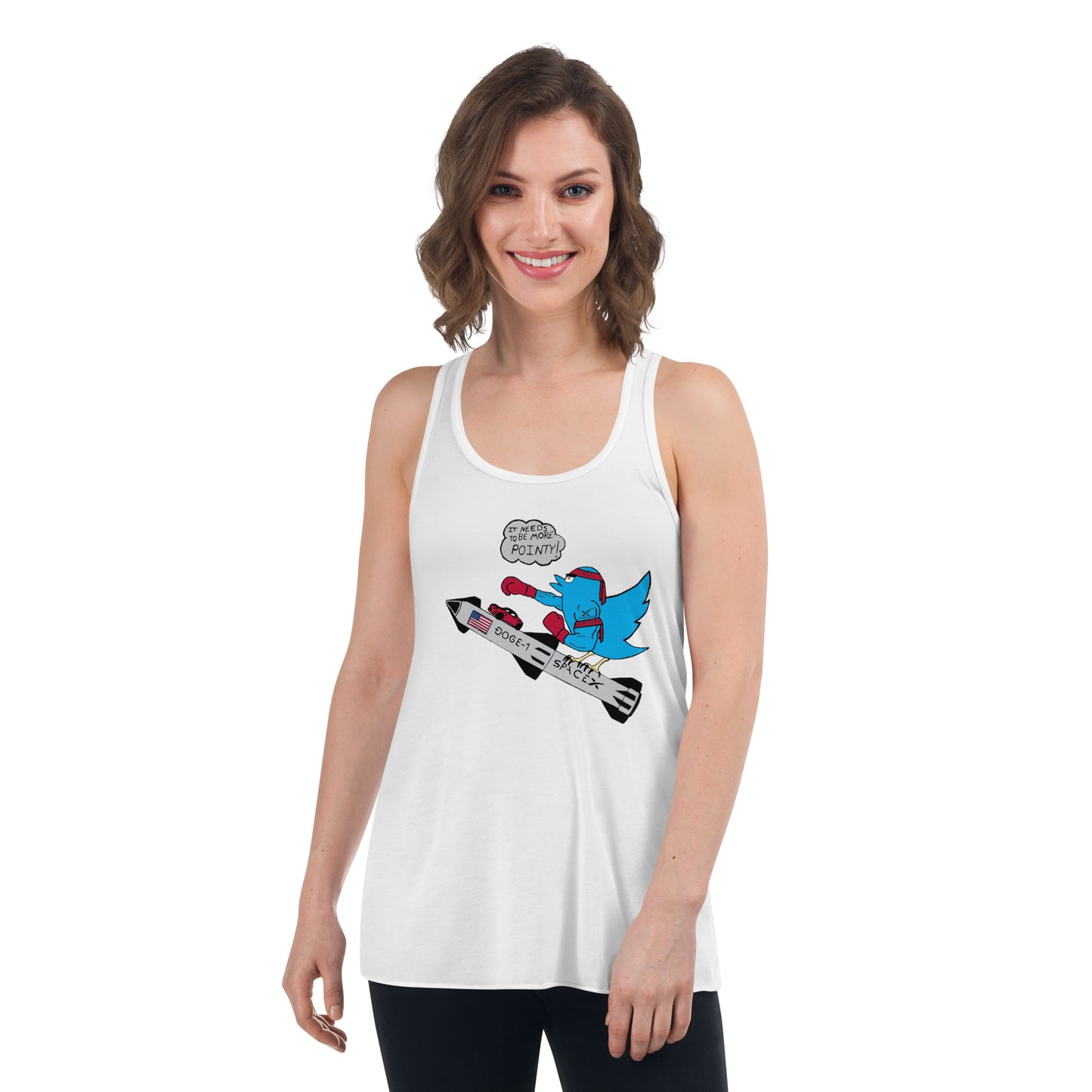 Women's Flowy Racerback Tank