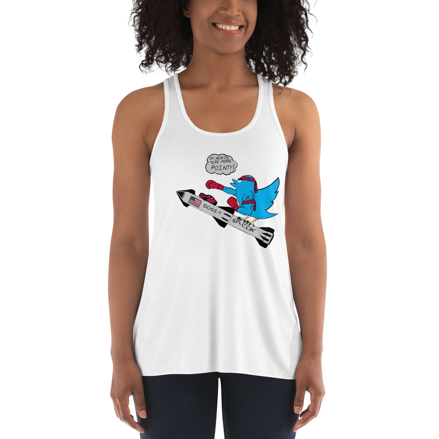 Women's Flowy Racerback Tank